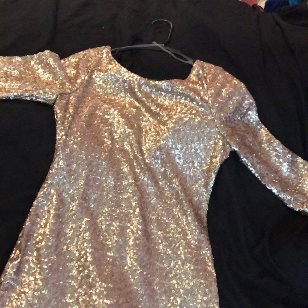 Sparkle pencil dress